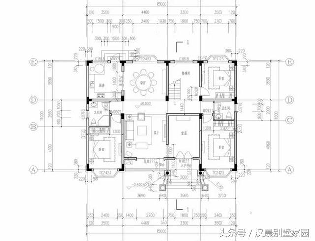 3款帶飄窗農村2層別墅設計圖，在農村要求經濟的條件下，不失為一個很好的建房選擇