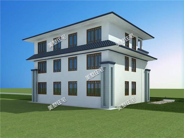 中式農村別墅設計圖，美觀經典又實用，喜歡的建起來！