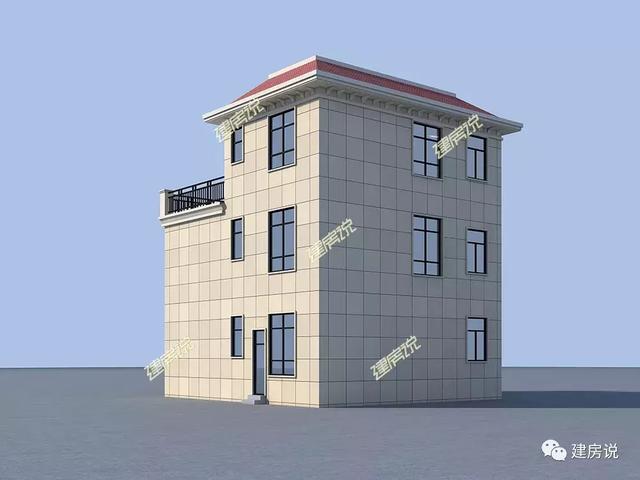 推薦一款小宅基地農村自建房設計圖，簡直是小宅基地人的福利