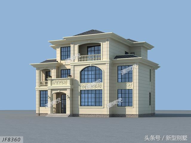 小面積也能建大氣豪華歐式別墅?。?！