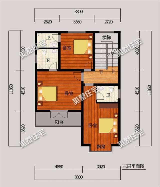 四層中式別墅，別墅雖小，功能齊全，小院+大露臺！ 是您不二選擇
