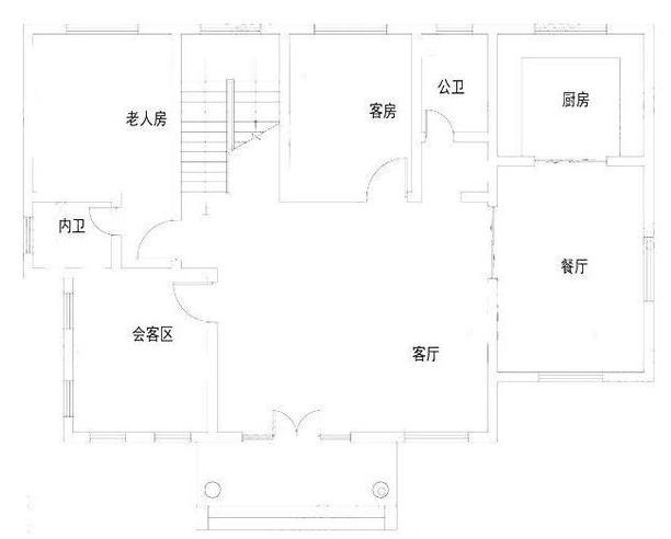 農村二層房屋設計圖，自然美觀，是一款名副其實的小別墅設計圖。