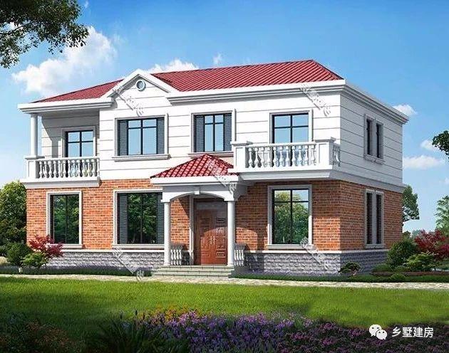 農村二層別墅設計圖，棋牌室大陽臺閑暇時可以打牌種植花草，建上一套，與家人一起，過慢節奏的生活！