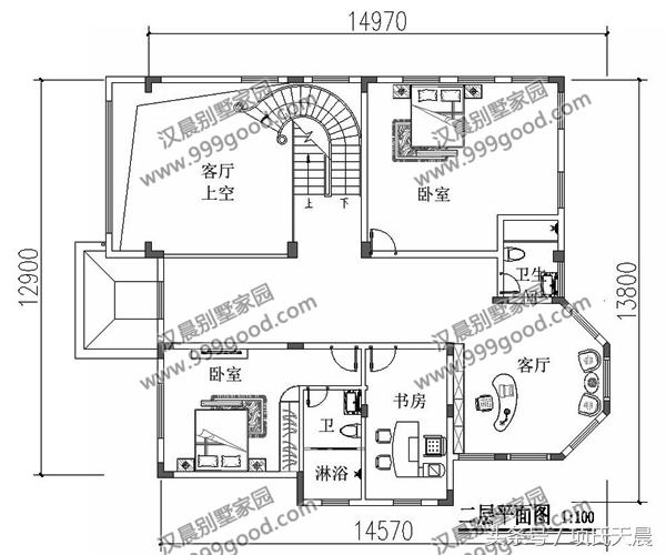 九套別墅設計圖，每套都是經典戶型，讓你一次看過癮