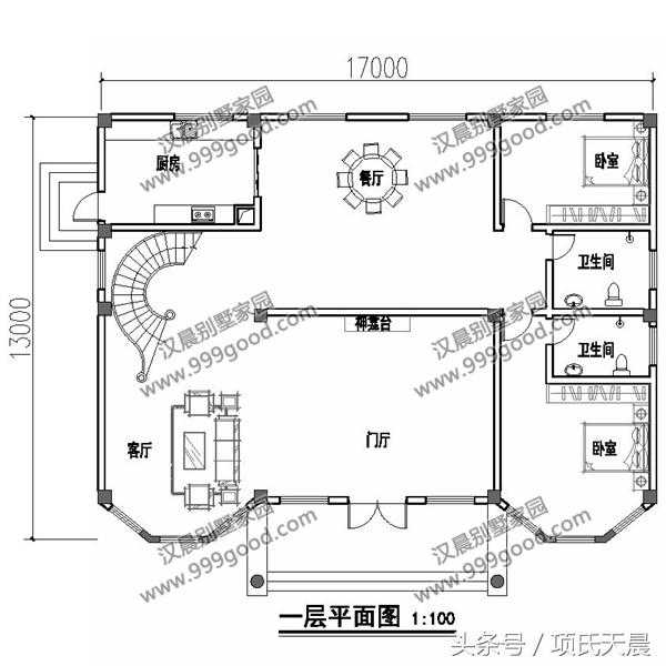 九套別墅設計圖，每套都是經典戶型，讓你一次看過癮
