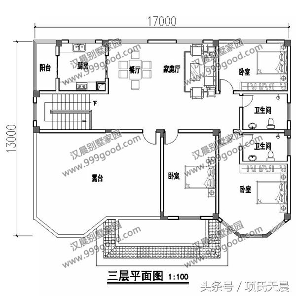 九套別墅設計圖，每套都是經典戶型，讓你一次看過癮
