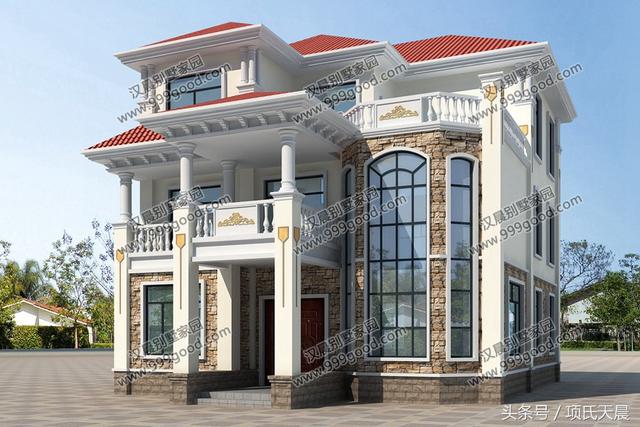 九套別墅設計圖，每套都是經典戶型，讓你一次看過癮