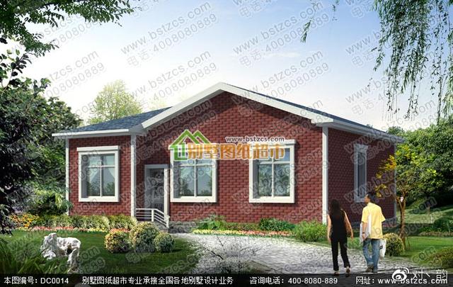 本款圖紙為一層鄉村小別墅設計圖，看是否是您需要的！