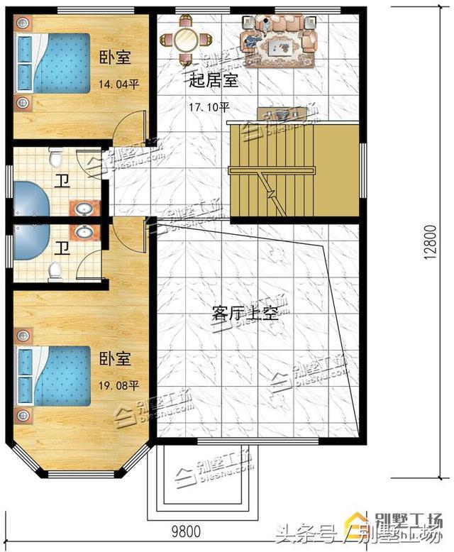 占地120平農村自建別墅設計圖，簡單易建、美觀耐看、舒適實惠