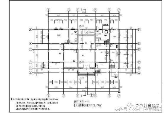 占地18×11米簡(jiǎn)樸二層別墅設(shè)計(jì)圖，帶院子，大有采菊東籬下，悠然見(jiàn)南山的閑適愜意