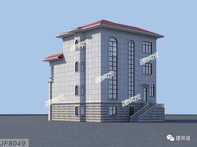 帶露天泳池和地下車庫的別墅設計圖，開啟精彩豐富生活