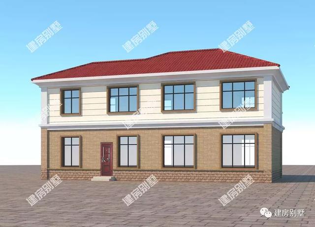 2款帶車庫的農村自建房設計圖，都是很受歡迎的戶型