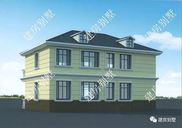 2款帶車庫的農村自建房設計圖，都是很受歡迎的戶型