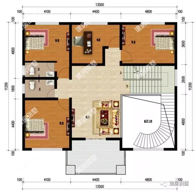 三款農村自建房設計圖，無論建哪一款都很氣派，被人羨慕