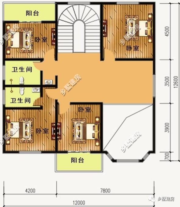 兩款優(yōu)秀的農(nóng)村別墅設(shè)計圖，喜歡就建起來