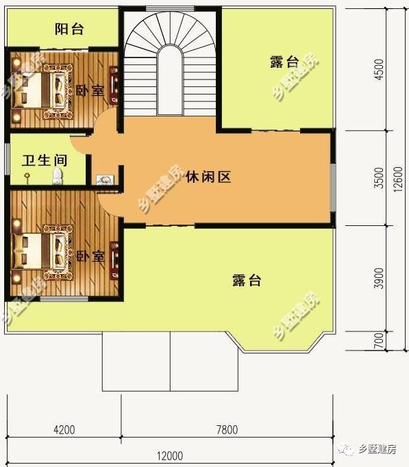 兩款優(yōu)秀的農(nóng)村別墅設(shè)計圖，喜歡就建起來