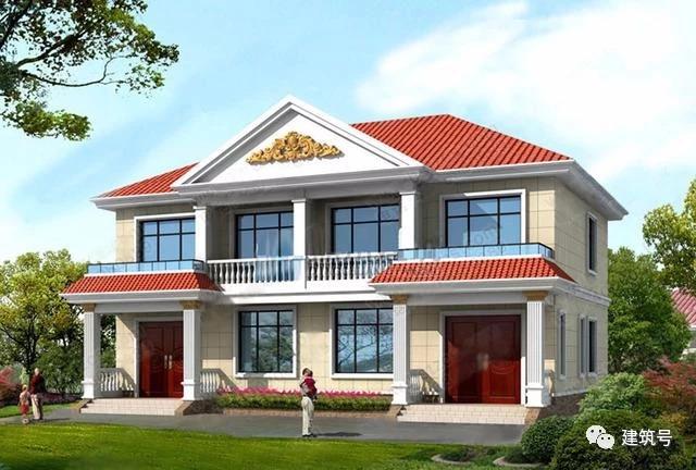 4套小面積二層農村別墅設計圖，造價經濟，適合普通家庭建造