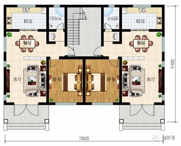 4套小面積二層農村別墅設計圖，造價經濟，適合普通家庭建造