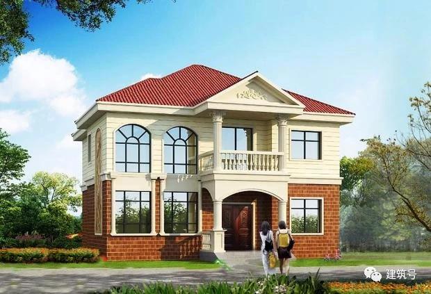 4套小面積二層農村別墅設計圖，造價經濟，適合普通家庭建造