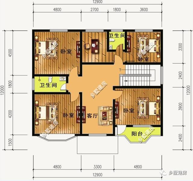 今日推薦：農村別墅設計圖，現在自建別墅這么受歡迎，趕快收藏建起來吧
