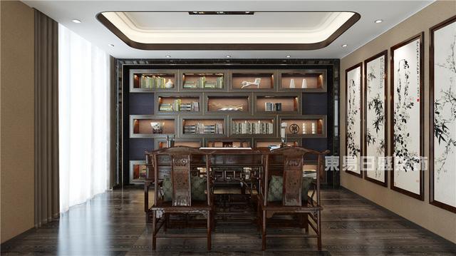 4款中式風格別墅裝修效果圖，一起來體會下這種中式意境吧