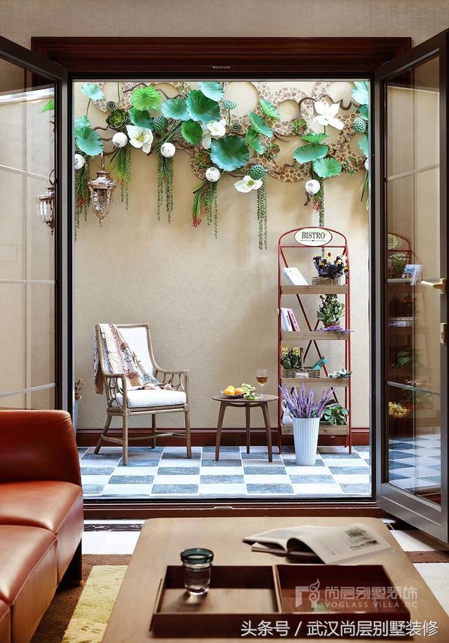 500平新中式風格別墅裝修設計案例-打造出如出水芙蓉般的新中式靜雅空間