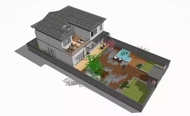 33X15米二層中式別墅設計圖，功能上面超級合理。