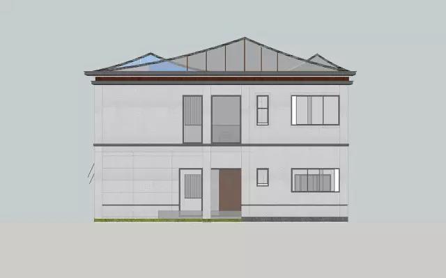 33X15米二層中式別墅設計圖，功能上面超級合理。