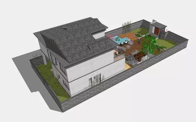 33X15米二層中式別墅設計圖，功能上面超級合理。