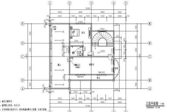 16×14米三層農村別墅設計圖，帶地下室，外觀大氣奢華，主體造價40萬。