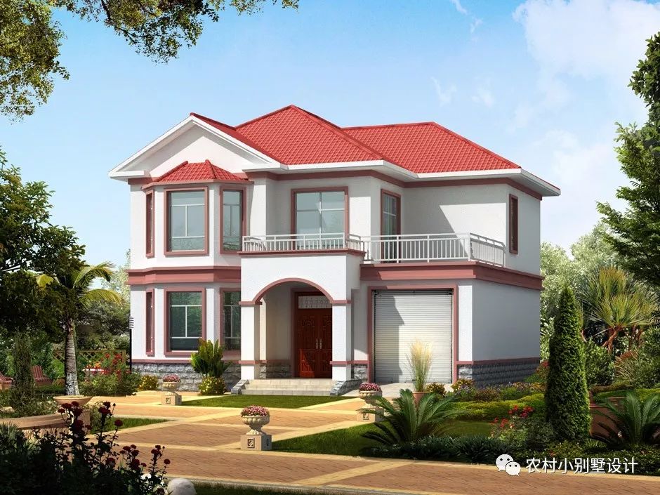 15款2026年接地氣的農(nóng)村二層房屋效果圖，可定制全套圖紙