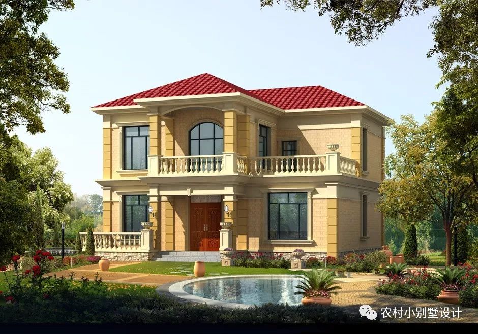 15款2026年接地氣的農(nóng)村二層房屋效果圖，可定制全套圖紙