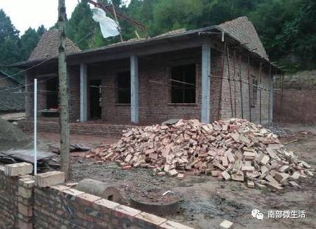 農村小伙自建一層小別墅過程全直播，自建房的可以看看哦