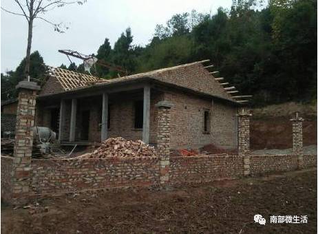 農村小伙自建一層小別墅過程全直播，自建房的可以看看哦