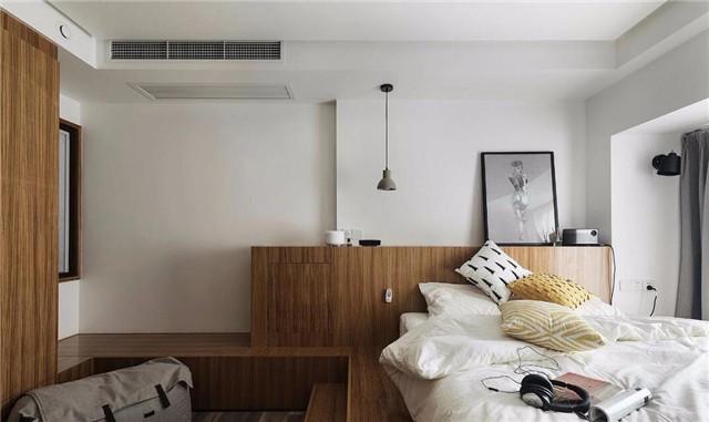 三居室裝修的簡約風格，設計非常大氣，大包11萬。