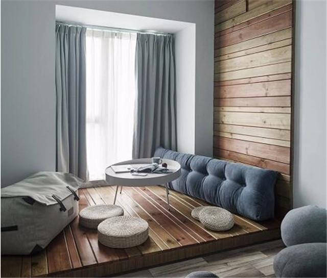 三居室裝修的簡約風格，設計非常大氣，大包11萬。