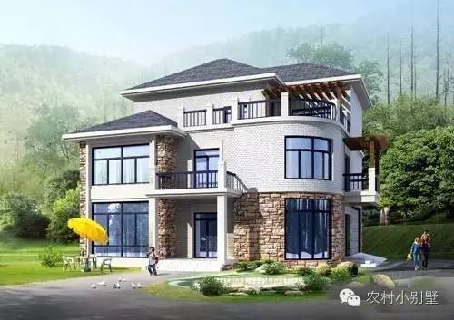 農村三十萬蓋別墅還是城里買房當房奴，看完這些別墅圖就知道了