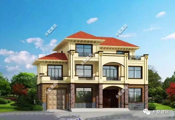 兩棟十幾萬的二層別墅設計圖，一款現代風格，一款田園風格，你喜歡哪一款？