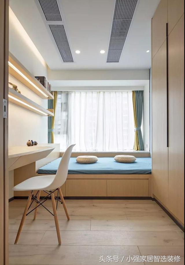 140平的清新簡約裝修，給人如沐春風的感覺！