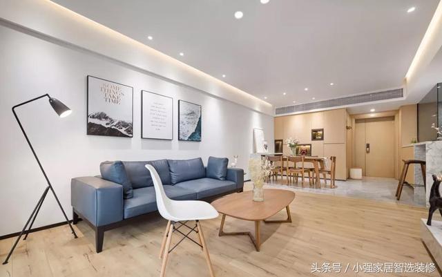 140平的清新簡約裝修，給人如沐春風的感覺！