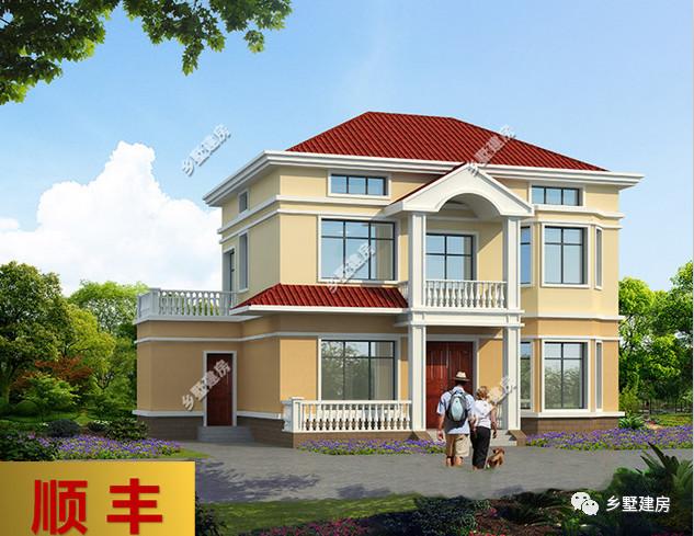 兩款二層別墅設計圖，價格實惠，漂亮實用，喜歡就可以建一棟哦！