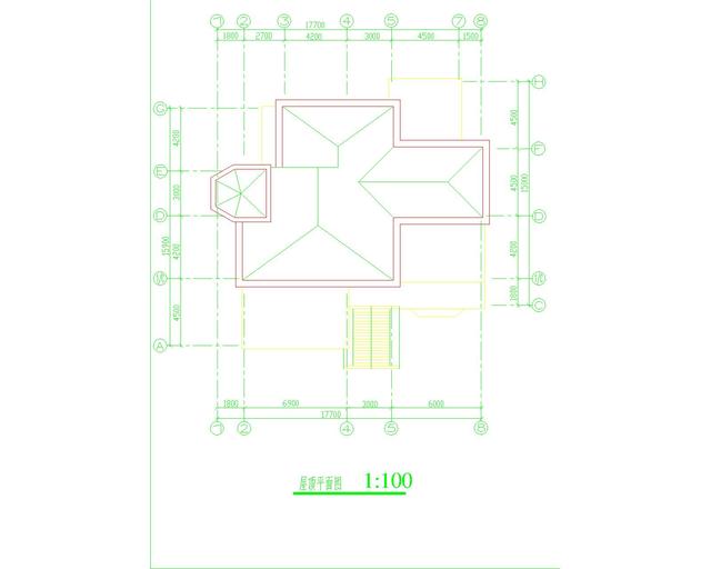 最新出品的18x16米三層尖頂歐式自建房，帶外觀效果圖。