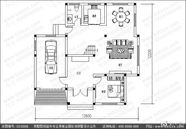 三層農村別墅設計圖，多露臺，帶設計效果圖和施工圖。