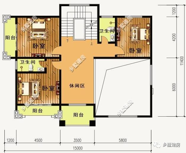 兩款15X11米農村小別墅，不僅顏值高，而且還實用，要是建上一棟啊，想低調都難嘍！