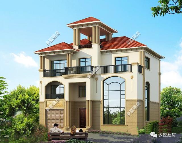 兩款15X11米農村小別墅，不僅顏值高，而且還實用，要是建上一棟啊，想低調都難嘍！