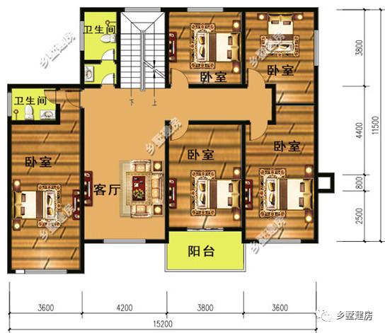 兩款15X11米農村小別墅，不僅顏值高，而且還實用，要是建上一棟啊，想低調都難嘍！