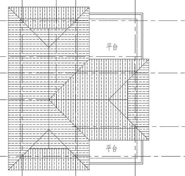 二層農村最時尚的別墅設計圖，設開放式車庫和露臺，布局合理，結構簡單，施工便利。