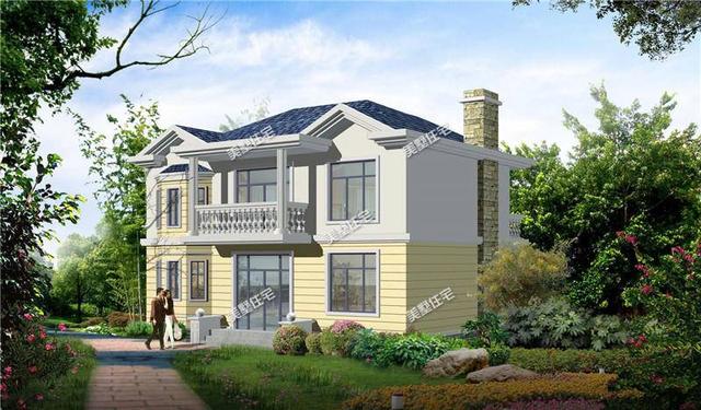 六棟占地面積小的二層農村自建房，簡單實用，功能超全。