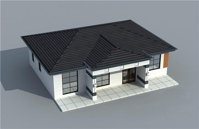 兩款一層別墅設(shè)計(jì)圖，端莊大氣，經(jīng)濟(jì)實(shí)用。