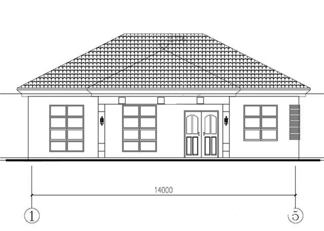 兩款一層別墅設(shè)計(jì)圖，端莊大氣，經(jīng)濟(jì)實(shí)用。